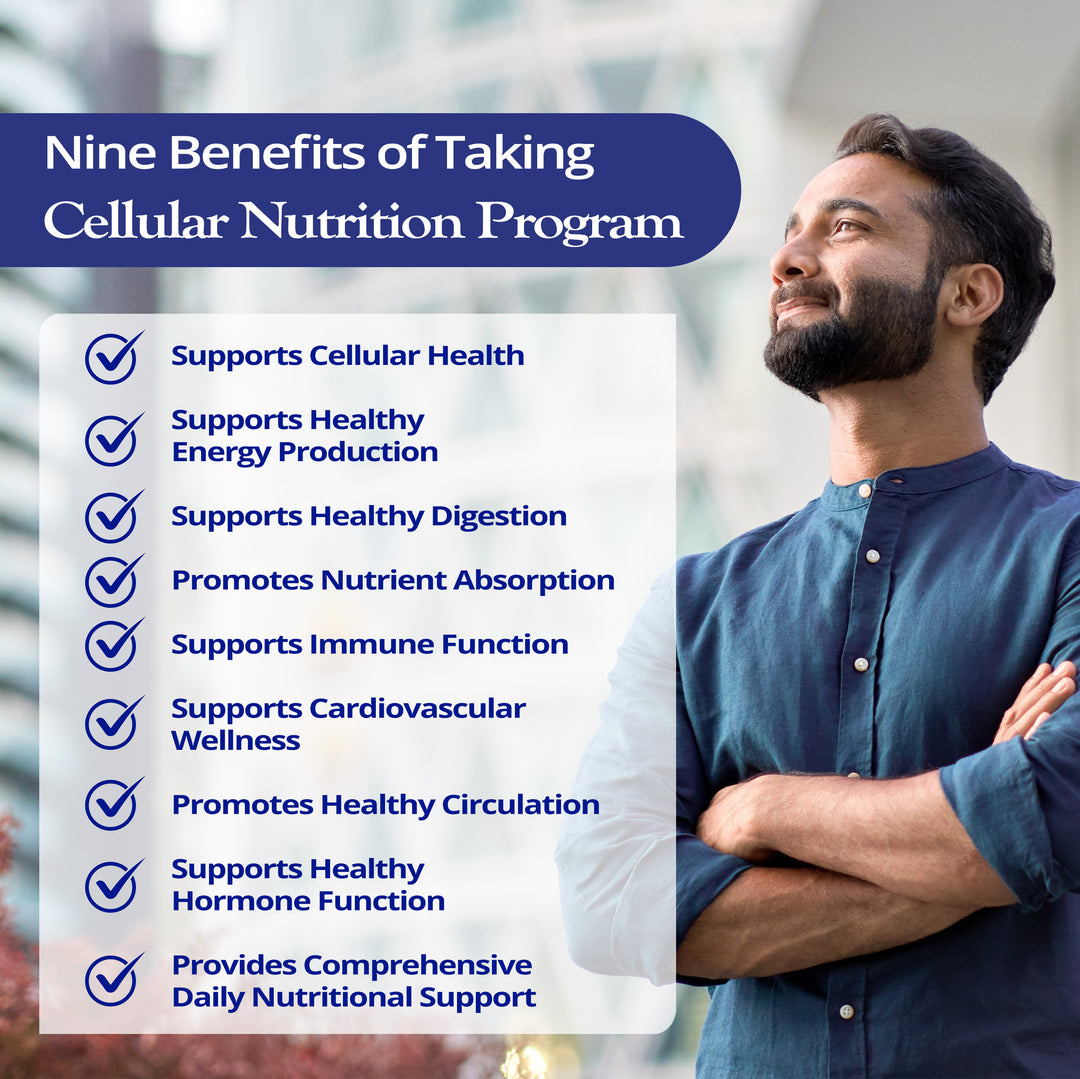 Cellular Nutrition Program – with Restore Non-Pro VANILLA VEGGIE Protein
