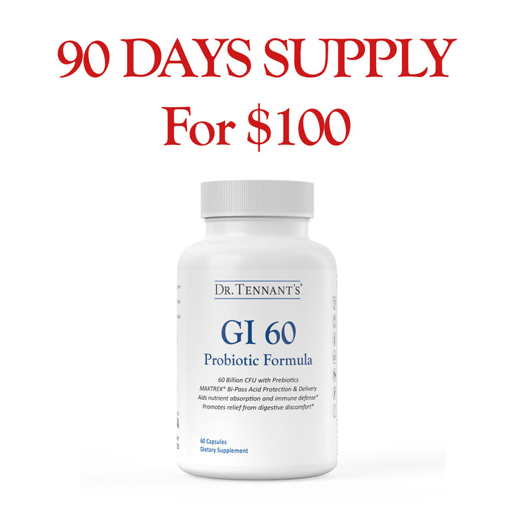 GI 60 Probiotic Formula - 3 Bottles