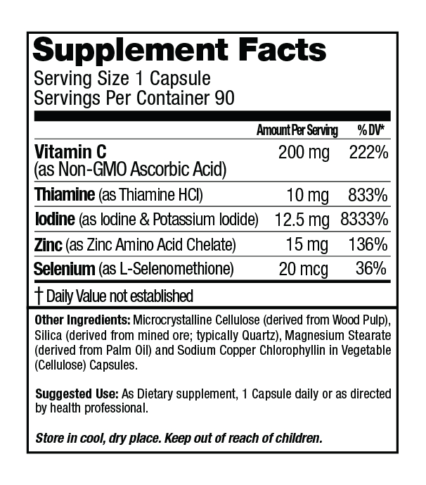 Lugol's Iodine Plus
