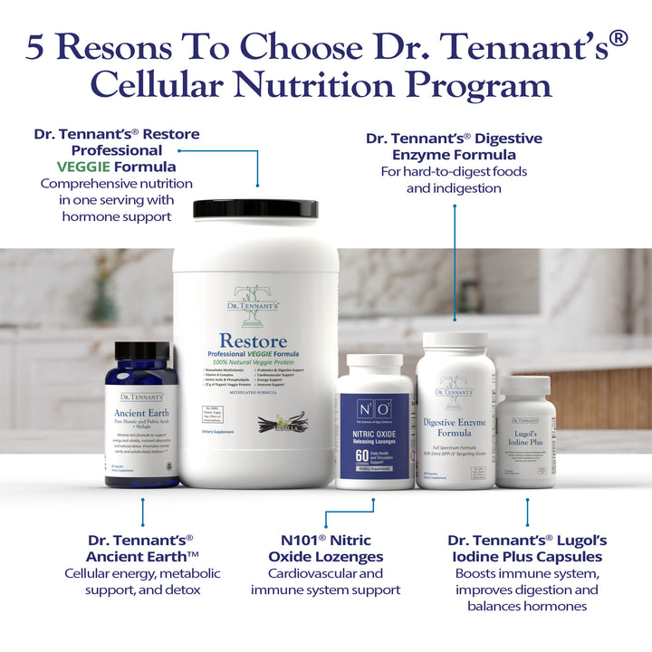 Cellular Nutrition Program – with Restore Pro VANILLA VEGGIE Protein