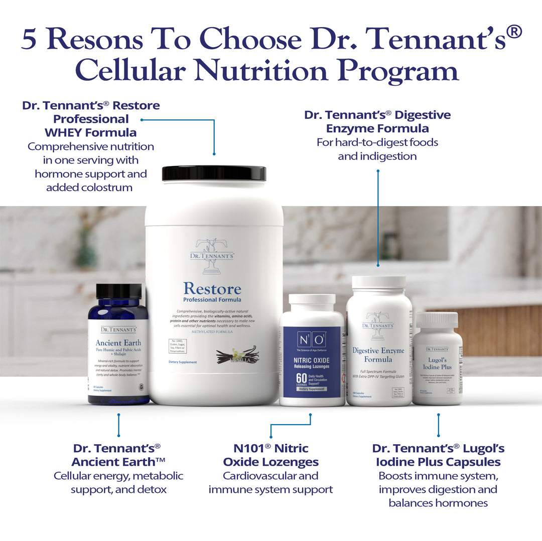 Cellular Nutrition Program – with Restore Pro VANILLA WHEY Protein